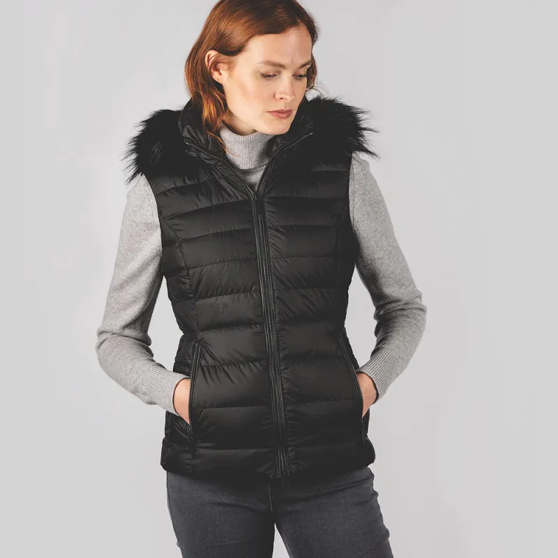 Schoffel Womens Hampstead Down Gilet Black-1